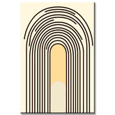 Painting by Numbers Art Minimalism Opposite Rainbows